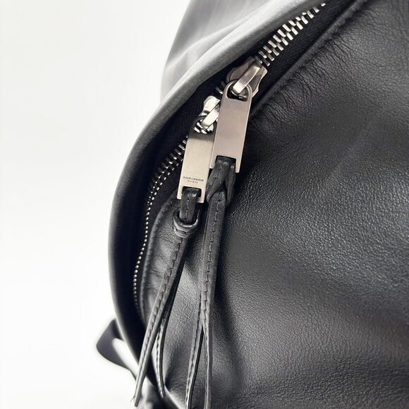 Saint Laurent City Backpack Black Leather - Picture 5 of 12